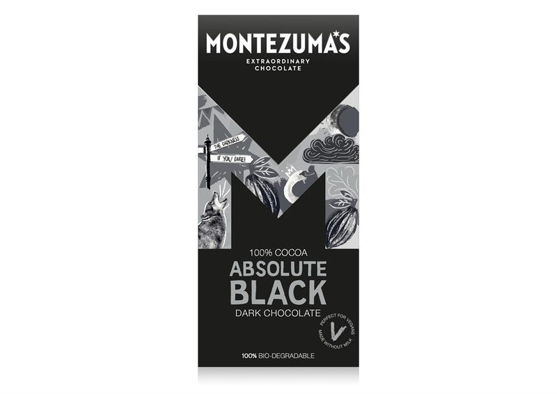 Dark Chocolate Absolute Black 100% Cocoa 90g