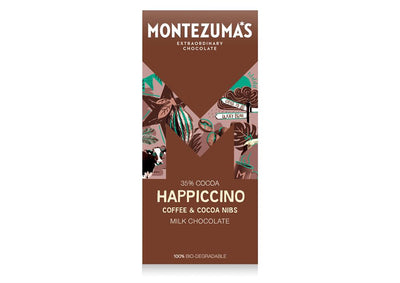 Happiccinno Milk Chocolate with Coffee & Cocoa Nibs 90g