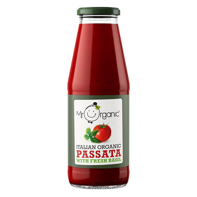 Mr Organic Passata & Basil 690g