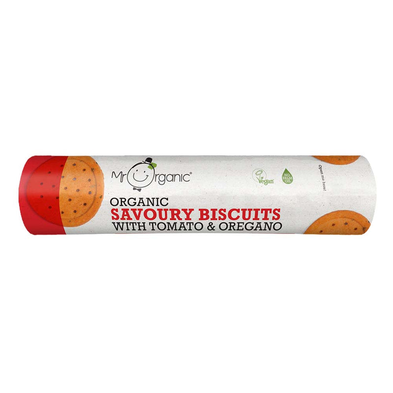 Organic Savoury Biscuits with Tomato & Oregano 250g