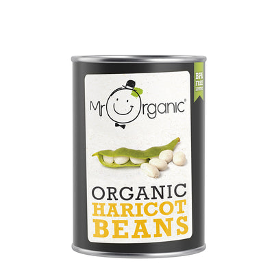 Mr Organic Haricot Beans 400g