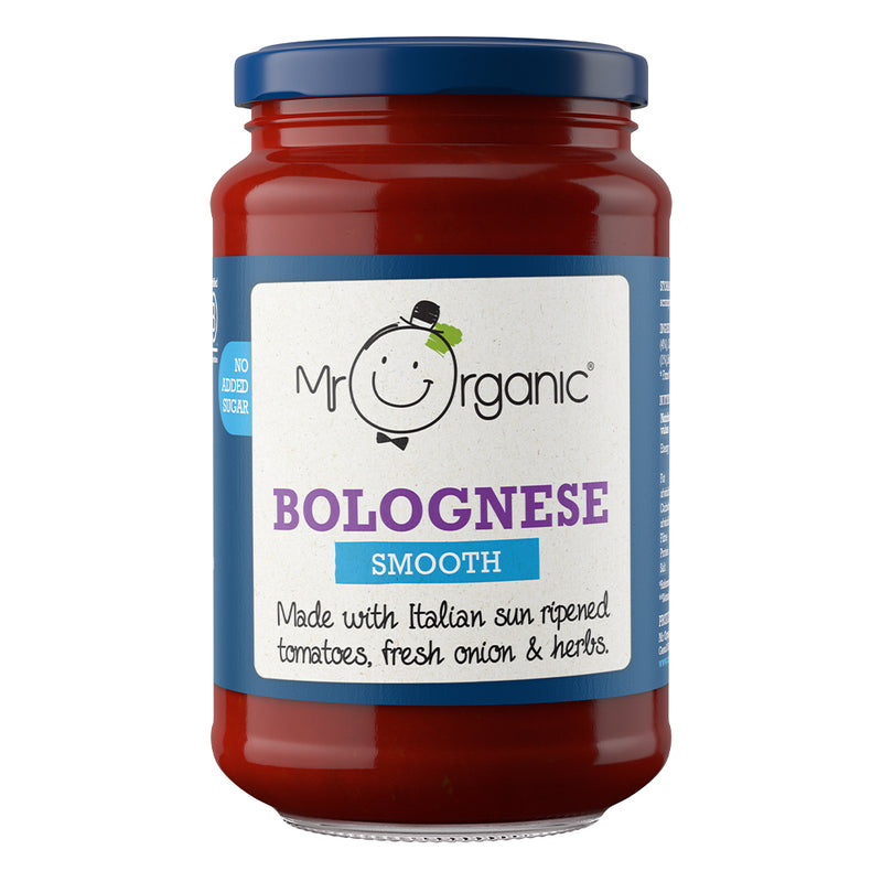 Mr Organic Smooth Bolognese Pasta Sauce 350g