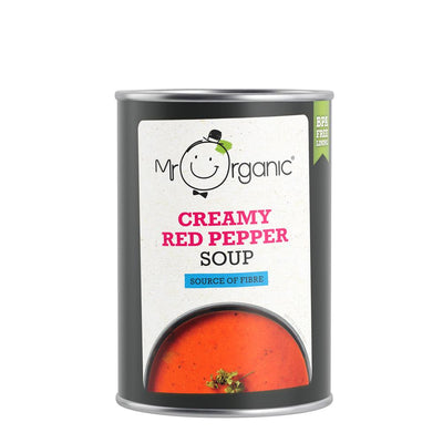 Mr Organic Creamy Red Pepper Soup 400g