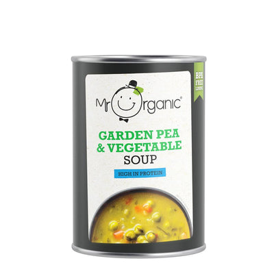 Mr Organic Garden Pea & Vegetable Soup 400g