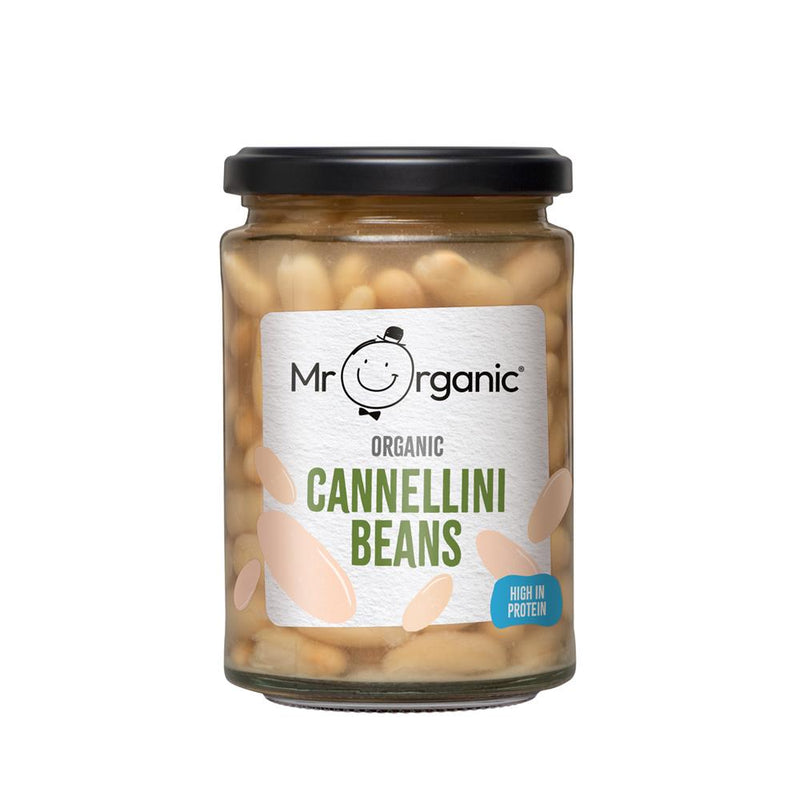 Mr Organic Cannellini 350g (in glass jar)