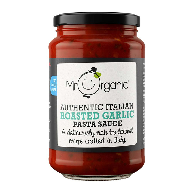 Mr Organic Authentic Italian Roasted Garlic Pasta Sauce 350g