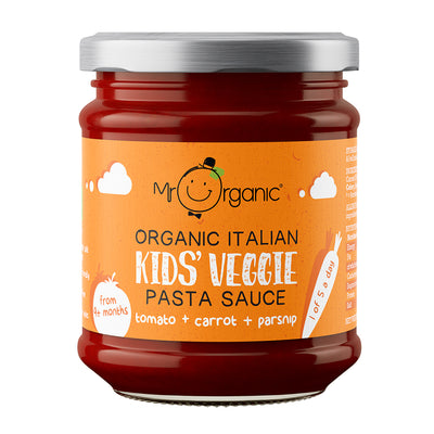 Mr Organic Kids Sauce - Tomato Carrot Parsnip 200g