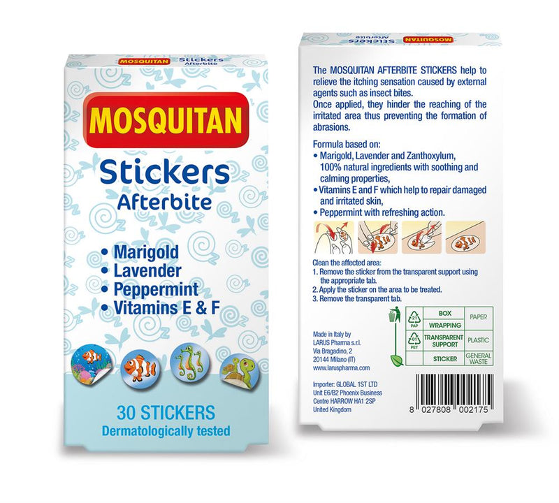 Mosquitan Afterbite Stickers - 30 Patches