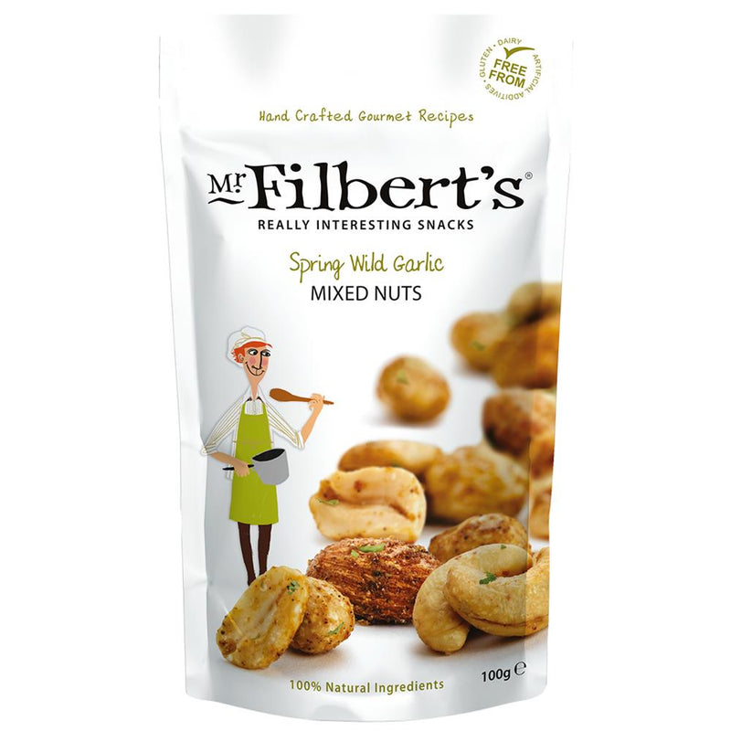 Mr Filberts Spring Wild Garlic Mixed Nuts 100g