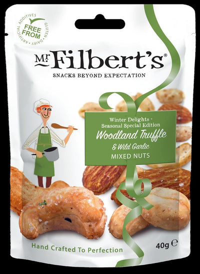 Mr Filberts Woodland Truffle and Wild Garlic Mixed Nuts 40g