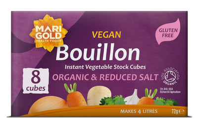 Marigold Organic Less Salt Stock CUBE Purple