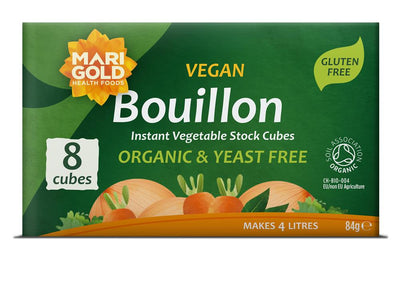 Marigold Organic Yeast Free Stock Cube Green 12 x 8