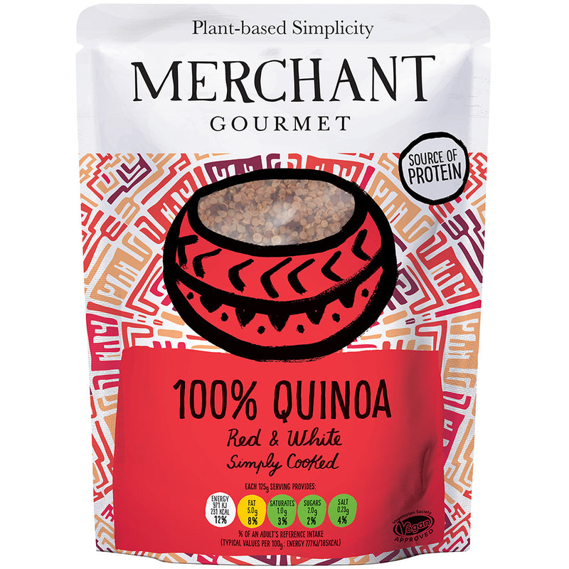 Merchant Gourmet Red & White Quinoa Ready to Eat 250g