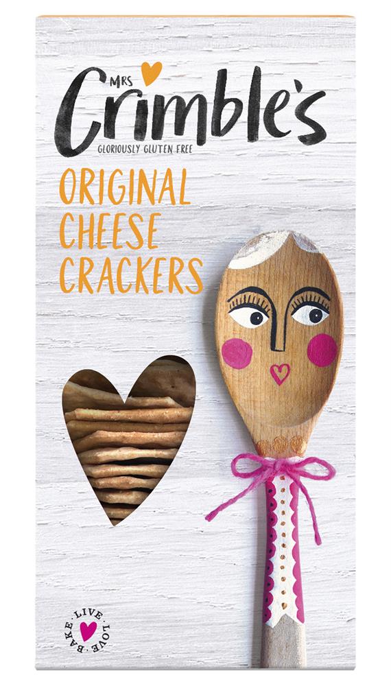 Mrs Crimbles Cheese Crackers - Original 130g