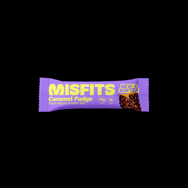 Misfits Plant-Based Caramel Fudge Protein Bar 50g