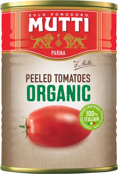 Mutti Organic Peeled Tomatoes 400g