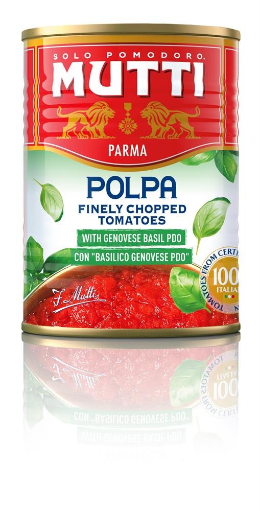 Mutti Polpa with Basil 400g