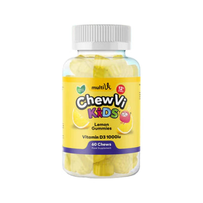 MultiVi Vitamin D3 Gummies Lemon Flavour For Kids. 60 gummies