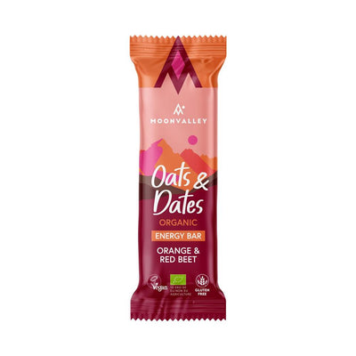 Organic Gluten-free Energy Bar Orange & Red Beets 50g