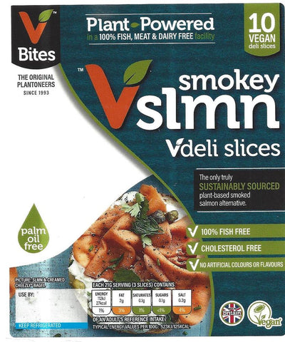 Smoked Salmon Style Slices 100g