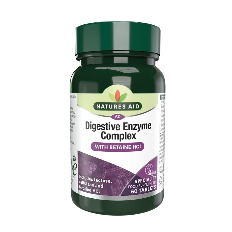 Digestive Enzyme Complex (with Betaine HCI) 60 Tab