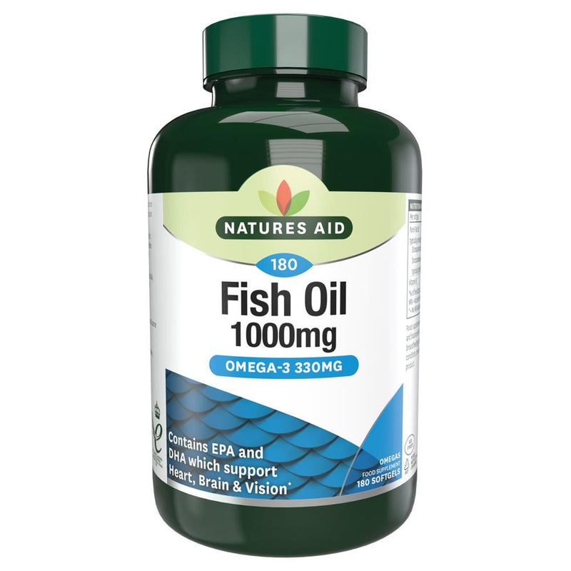 Fish Oil - 1000mg (Omega-3 Rich) 180 Caps