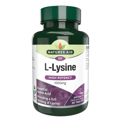 L-Lysine 1000mg 60 tablets