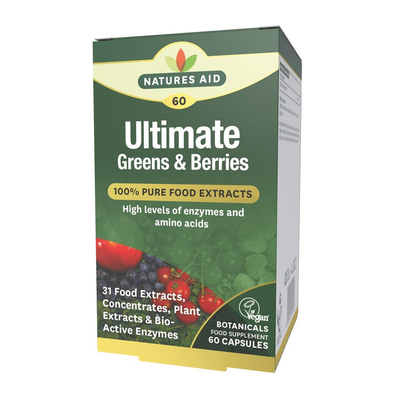 Ultimate Greens & Berries (31 Food Extracts and Enzymes) 60&