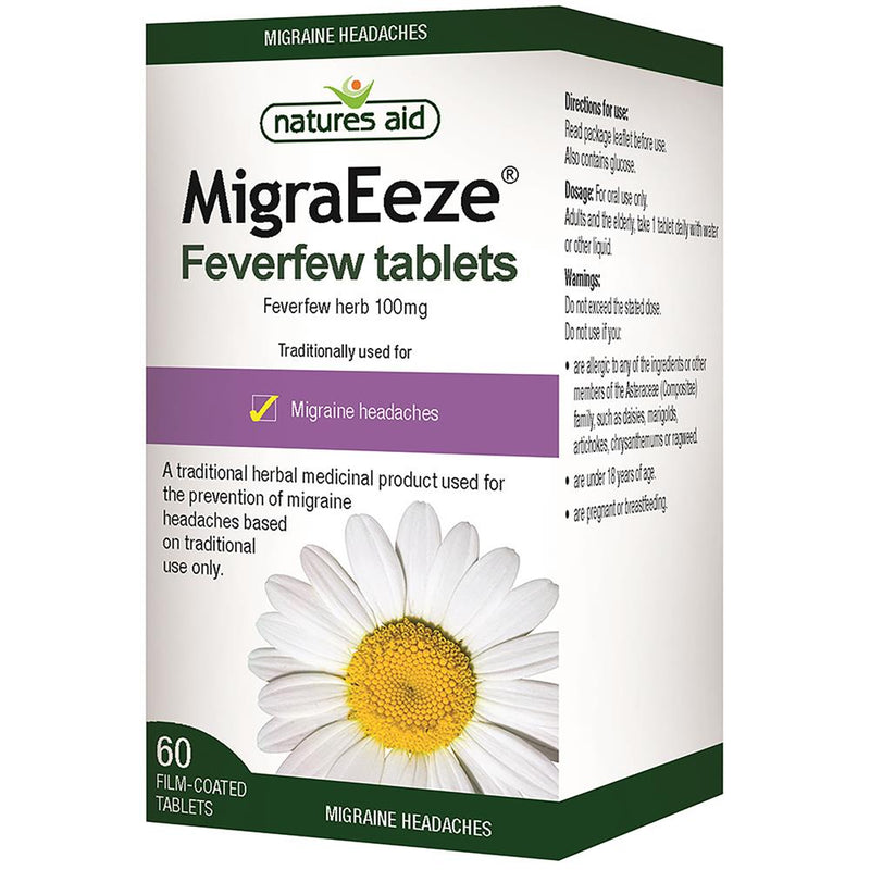 MigraEeze Feverfew 60 Tabs