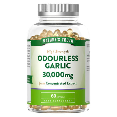 Odourless Garlic 30000mg 60 Capsules