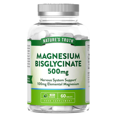 Magnesium Bisglycinate 500mg 60 Tablets