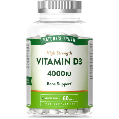 Natures Truth Vitamin D3 60 Tablets
