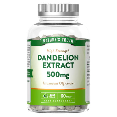 Dandelion Extract 500mg 60 Tablets