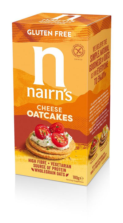 Gluten Free Cheese Oatcake 180G