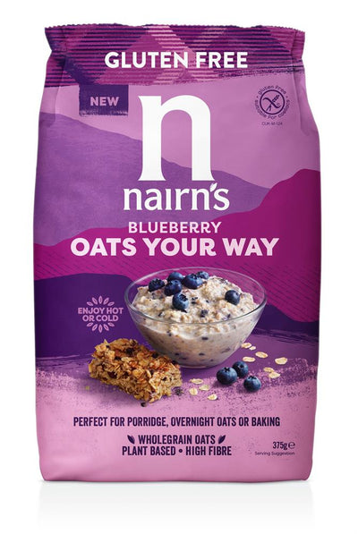 Nairn's Gluten Free Blueberry Oats Your Way 375g