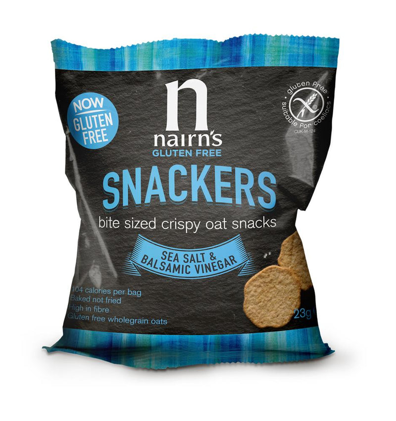 Gluten Free Sea Salt & Balsamic Vinegar Snackers 23g