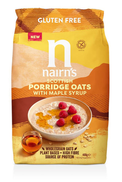 Nairn's Scottish Porridge Oats with Maple Syrup 400g