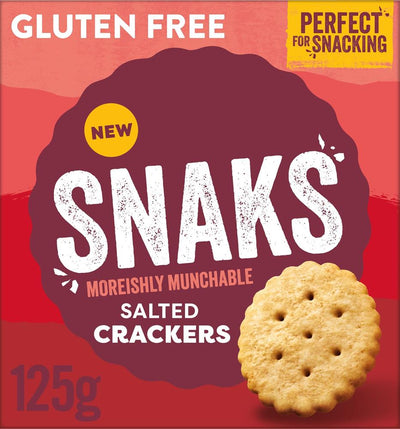 Nairn's Gluten Free Snaks - Salted Crackers 125g