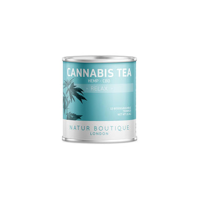 Our Cannabis Tea is a delicious relaxing herbal tea.