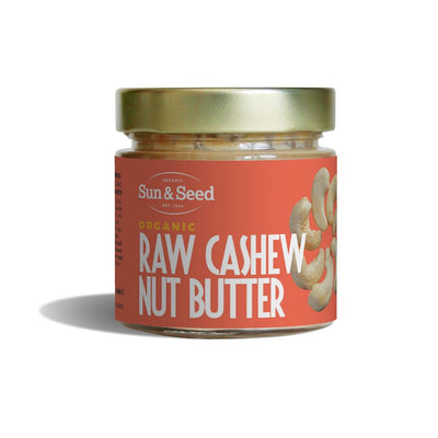 Sun and Seed Organic Raw Cashew Nut Butter 200g