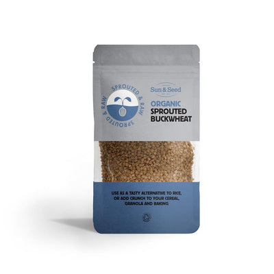 Sun and Seed Organic Sprouted & Raw Buckwheat 250g