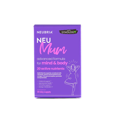 Neu Mum advanced formula for mind and body. 30 Capsules.