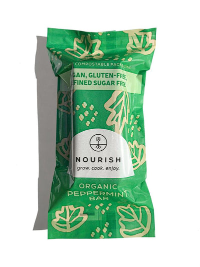 Nourish Organic Peppermint Bar 60g