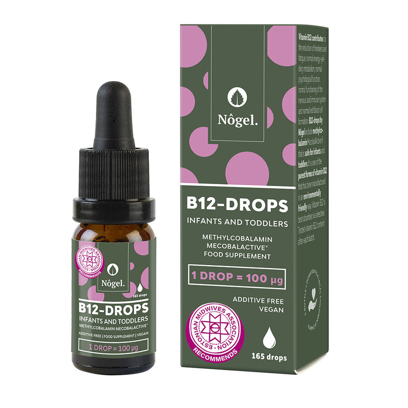 Vitamin B12 Drops 100 IU Infants & Toddlers 10ml