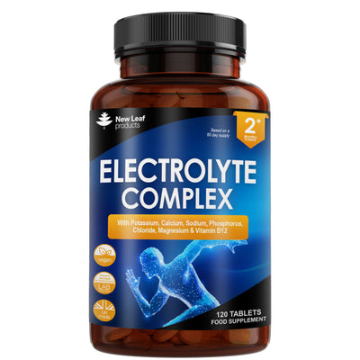 Electrolyte Complex 120 Vegan Tablets + Essential Minerals