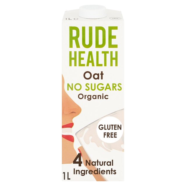 Rude Health Organic No Sugars Oat Milk 2 for £3 *PROMOTIONAL DEAL*