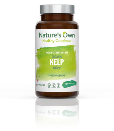 Organic Kelp 400mg 60 Capsules