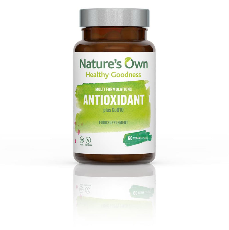 Antioxidant + CoQ10: 50mg CoQ10 60 capsules