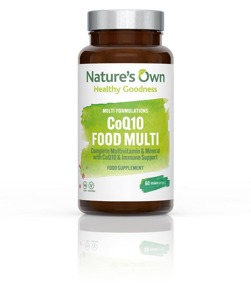 Natures Own CoQ10 Food Multi 60 capsules