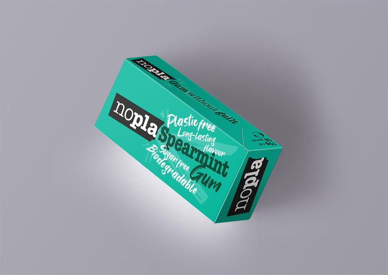 Spearmint Plastic Free Gum 15g